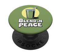 Frullato di allenamento divertente per la salute di cibi e bevande PopSockets PopGrip Adesivo