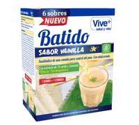 Frullato sostitutivo alla vaniglia con estratto di tè verde e guaranà 180 g. Confezione da 6.