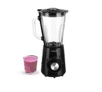 Frullatore 1,5 L con brocca in vetro 500 W nero
