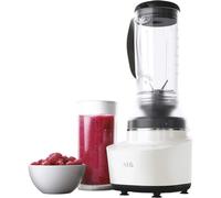 Frullatore 2 Programmi con Lame in Acciaio Inox Tritatutto 0.6L Mixer Compatto