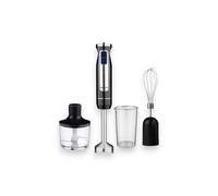 Frullatore tritatutto multifunzione 3 in 1 | Tritatutto 8 velocità con 860ml Bicchiere 600ml Frusta | Minipimer Mixer a Immersione 800 W con Luce Led