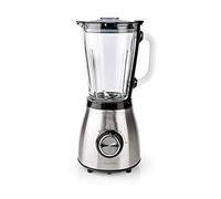 Frullatore a immersione - 800 W - 1.5 l - Vetro - Impostazione a 2 velocità - Argento/Nero