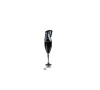 bamix Frullatore a immersione acciaio EO140 CLASSIC incl. lama multiuso in acciaio inox, 140 watt, 2 velocità, Made in Switzerland, Nero/bianco