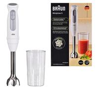 Braun Minipimer 5 MQ 50001 M Frullatore a Immersione 1000W 0.6L Grigio/Bianco