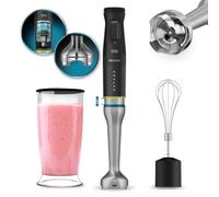 Frullatore a immersione Cecotec Katana 15 TotalDestroy Cream B 1500 W in acciaio inossidabile