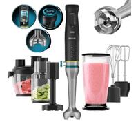 Frullatore a immersione Cecotec Katana 15 TotalDestroy Full B Screen 1500W Display Digitale Nero Accessori