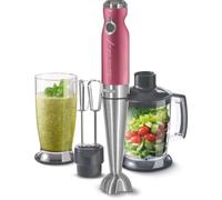 Frullatore a immersione Sencor SHB 5604RD 1200W 20 velocità rosso acciaio inox