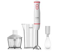 Frullatore a immersione Solac Mixo 1000 Chef da 1000 W in acciaio inossidabile con 2 velocità turbo e accessori