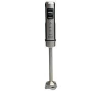 Frullatore a Immersione XL 1500 Watt in Acciaio Inox Nero, Gambo Extra Lungo, Bicchiere Graduato 800 ml, Mixer ad Alta Potenza per Zuppe, Vellutate, Salse e Frullati