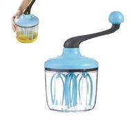 Frullatore a manovella per uova, miscelatore manuale, frusta in schiuma da 1500 ml, frullatore non elettrico, frusta rotante in acciaio , facile da impugnare, gadget per la casa, torte, pane e