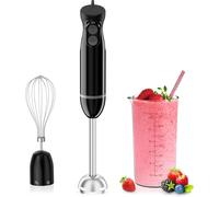 Frullatore Ad Immersione 3 in 1 Portatile, Frullatore Elettrico a Immersione Da