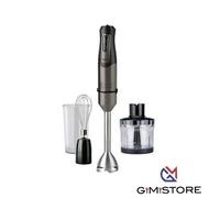 BLACK+DECKER BXHBA1000E Frullatore a Immersione, 1000 W, Acciaio Inox-Plastica, Nero