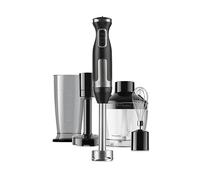 Black+Decker Frullatore a Immersione 1500 W con 20 Velocità e Turbo - Frullatore Elettrico con Lame in Acciaio Inox, Tritaghiaccio, Anti-Schizzi e Accessori