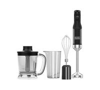 BLACK + DECKER - Frullatore a immersione 1500W + accessori - Nero