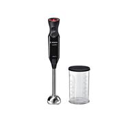 FRULLATORE AD IMMERSIONE BOSCH MS6CB6110, Potenza massima 1000 W, Recipiente da 0.6 l, Livelli di potenza 12 velocità, Numero di lame 4, Nero