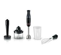 Frullatore ad immersione Bosch Serie 4 ErgoMaster MSM4B623 1000 W 12 velocità + Pulse piede rimovibile bicchiere misuratore 0,6 L Nero e grigio - Nouvo