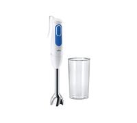 FRULLATORE AD IMMERSIONE BRAUN MQ 3000 WH Smoothie+ 0,6 L Frullatore ad immersione 700 W Blu, Bianco