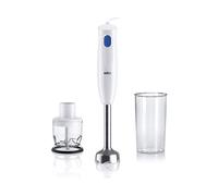 Frullatore ad immersione BRAUN MultiQuick 1 MQ10.201MWH, con Tritatutto, 450W, Bianco