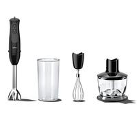 FRULLATORE AD IMMERSIONE BRAUN MultiQuick 5 MQ 3135 BK Frullatore ad immersione 900 W Nero, Potenza massima 900 W, Recipiente da 1.4 l, Livelli di potenza 11 velocità, Numero di lame 2, Nero