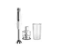 FRULLATORE AD IMMERSIONE BRAUN MultiQuick 7 0X22111421 frullatore 0,6 L Frullatore ad immersione 1000 W Bianco, Potenza massima 1000 W, Recipiente da 0.6 l, Livelli di potenza 3 velocità, Numero di la