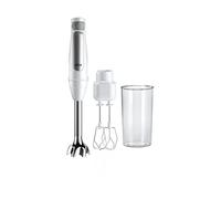 FRULLATORE AD IMMERSIONE BRAUN MultiQuick 7 MQ7005B WH Frullatore per cottura 1000 W Acciaio inox, Bianco, Potenza massima 1000 W, Recipiente da 0.8 l, Livelli di potenza Continuo velocità, Numero di