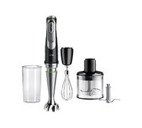 FRULLATORE AD IMMERSIONE BRAUN MultiQuick 9 MQ 9135XI 0,6 L Frullatore ad immersione 1200 W Nero, Acciaio inox, Potenza massima 1200 W, Recipiente da 1.25 l, Livelli di potenza 3 velocità, Numero di l