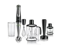 Braun MultiQuick 9 MQ9147X Minipimer con 5 anni di ASSISTENZA, Frullatore ad Immersione, Potenza 1200W, 5 accessori, antischizzo, TECNOLOGIA POWERDRIVE Miscelazione più sottile, NERO