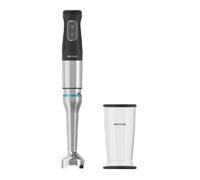 Cecotec Frullatore a immersione Katana TotalDestroy 1200xl Gy, 1200 W, 21 velocità e turbo, 4 fogli con titanio nero, antisalpaduras, piede extralargo, nave da 800 ml.