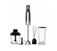 FRULLATORE AD IMMERSIONE CECOTEC PowerGear 1500 XL Pro, Potenza massima 1500 W, Recipiente da 0.8 l, Livelli di potenza Continuo velocità, Numero di lame 4, Black