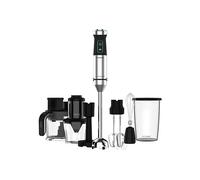 FRULLATORE AD IMMERSIONE CECOTEC PowerTitanBlk1500XLTotMix, Potenza 1500 W, Caraffa da 0.8 l, 1 velocità, Plastica, Rivestimento in titanio nero, Con: , Recipiente 800 ml con coperchio; Robot cucina;