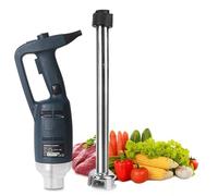 Frullatore ad immersione commerciale, frullatore a immersione resistente, per cucine professionali e catering, manico lungo durevole per una miscelazione liscia, perfetto per zuppe e salse
