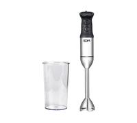 FRULLATORE AD IMMERSIONE EDM 1000W, Potenza massima 1000 W, Recipiente da 700 ml, Livelli di potenza 1 velocità, Argento, Nero