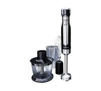 FRULLATORE AD IMMERSIONE GASTRONOMA 18210002, 100 W, Potenza massima 100 W, Recipiente da 0.7 l, Livelli di potenza 1 velocità, Lame in 4 lame, Numero di lame 2, Tazza di miscelazione con beccuccio, A