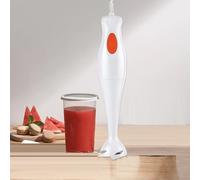 Frullatore ad immersione mixer lame acciaio inox minipimer sbattitore tritatutto