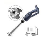 Frullatore ad immersione professionale a lama spessa con pulsante salvaspazio, bastoncino frullatore elettrico portatile for vari alimenti(C 350W40cm)