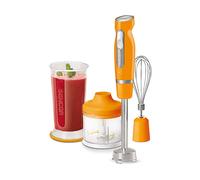 FRULLATORE AD IMMERSIONE SENCOR SHB 4463OR-EUE3, Potenza massima 1000 W, Recipiente da 0.7 l, Livelli di potenza 1 velocità, Arancione, Acciaio inox