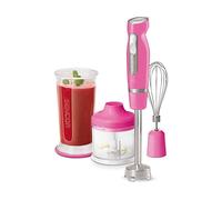 FRULLATORE AD IMMERSIONE SENCOR SHB 4468RS-EUE3, Potenza massima 1000 W, Recipiente da 0.7 l, Livelli di potenza 1 velocità, Rosa, Acciaio inox
