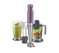 FRULLATORE AD IMMERSIONE SENCOR SHB 5603, Potenza massima 1200 W, Recipiente da 0.8 l, Livelli di potenza 20 velocità, Viola Metallizzato