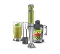 Sencor minipimer immersione SHB 560, frullatore a immersione 4 in 1, frullatore elettrico con bicchiere da 800ml, tritatutto elettrico, fruste elettriche, potenza da 1200w, 20 velocità