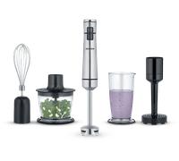 SEVERIN Frullatore a immersione alimentato a batteria con set premium SM 3775 argento