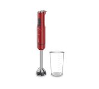 FRULLATORE AD IMMERSIONE SOGO BAT-SS-14330, Potenza massima 1200 W, Recipiente da 0.8 l, Livelli di potenza 21 velocità, Numero di lame 6, Rosso