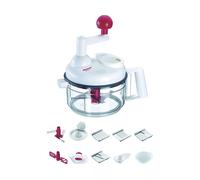 FRULLATORE AD IMMERSIONE WESTMARK 24.4, Manuale Multifunzione, 9-in-1, Potenza massima 0 W, Livelli di potenza 9 velocità, Rosso, Trasparente, Bianco