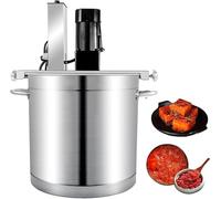 Frullatore automatico for alimenti - Macchina frullatrice elettrica da 20 litri for marmellate e salse, frullatore commerciale, raschietto mescolatore a 4 lame, for preparare marmellate, salse, ripien