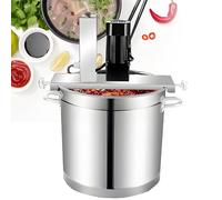 Frullatore automatico per marmellate, frullatore commerciale per alimenti con raschietto a 4 lame, frullatore per zuppe e salse per pentole calde, per ristoranti e industrie alimentari Model50