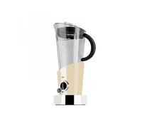 FRULLATORE BUGATTI Vela Evolution Crema, Potenza 500 W, Caraffa da 1.5 l, 4 velocità, Tritan PCT, BPA Free, Crema