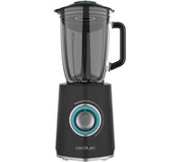 Cecotec Frullatore a Immersione Power Black Titanium 2000MAX Mix Go. Potenza Massima di 2000W, Finiture in Acciaio Inox, Lama con Rivestimento in Titanio Nero, Capacità di 1,5L