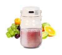 Frullatore Centrifuga Portatile, Mixer Personale Elettrico con Bottiglia Shaker, Tazza Compatta per Casa Latte Caffè Succo Esterno Campeggio