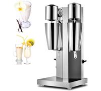 Frullatore Commerciale per Milkshake 180W in Acciaio Inossidabile con Bicchiere 800ml per caffè, Milk Tea Shop, Ristorante, Bar - Frullatore ad Alta velocità per Frappè, Frullati, Bevande al Malto