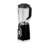 BEHOME Frullatore Elettrico da Tavolo con Caraffa da 1.25L | Mixer Tritatutto con regolazione velocità 500W e luce LED, per Frullati, Smoothies, Shacker Proteine, Sughi, Pappe