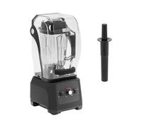 Frullatore da tavolo con coperchio antirumore - 1680 W - 2,5 l - Funzione a impulsi - 24.500 giri/min - Royal Catering RCBL-25MNC